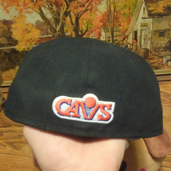 🏀 CAVS New Era Fitted Hat Cap Cleveland Cavaliers - Picture 15 of 16